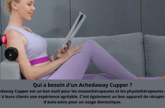 Achedaway Cupper est un bon outil pour les massothérapeutes et les physiothérapeutes pour offrir à leurs clients une expérience agréable. C'est également un bon appareil de récupération d'auto-soins pour un usage domestique.