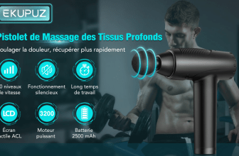 EKUPUZ Pistolet de Massage avis et test