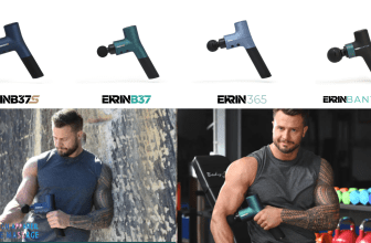L'image montre les pistolets de massage ekrin athletics