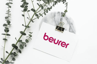L'image montre la marque beurer