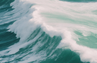 L'image montre une mer déchainée qui illustre l'état psychologique de Paul Willemse après sa blessure
