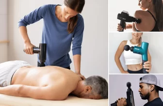 L'image montre les meilleurs Pistolet de Massage utilisés par les Physiothérapeutes