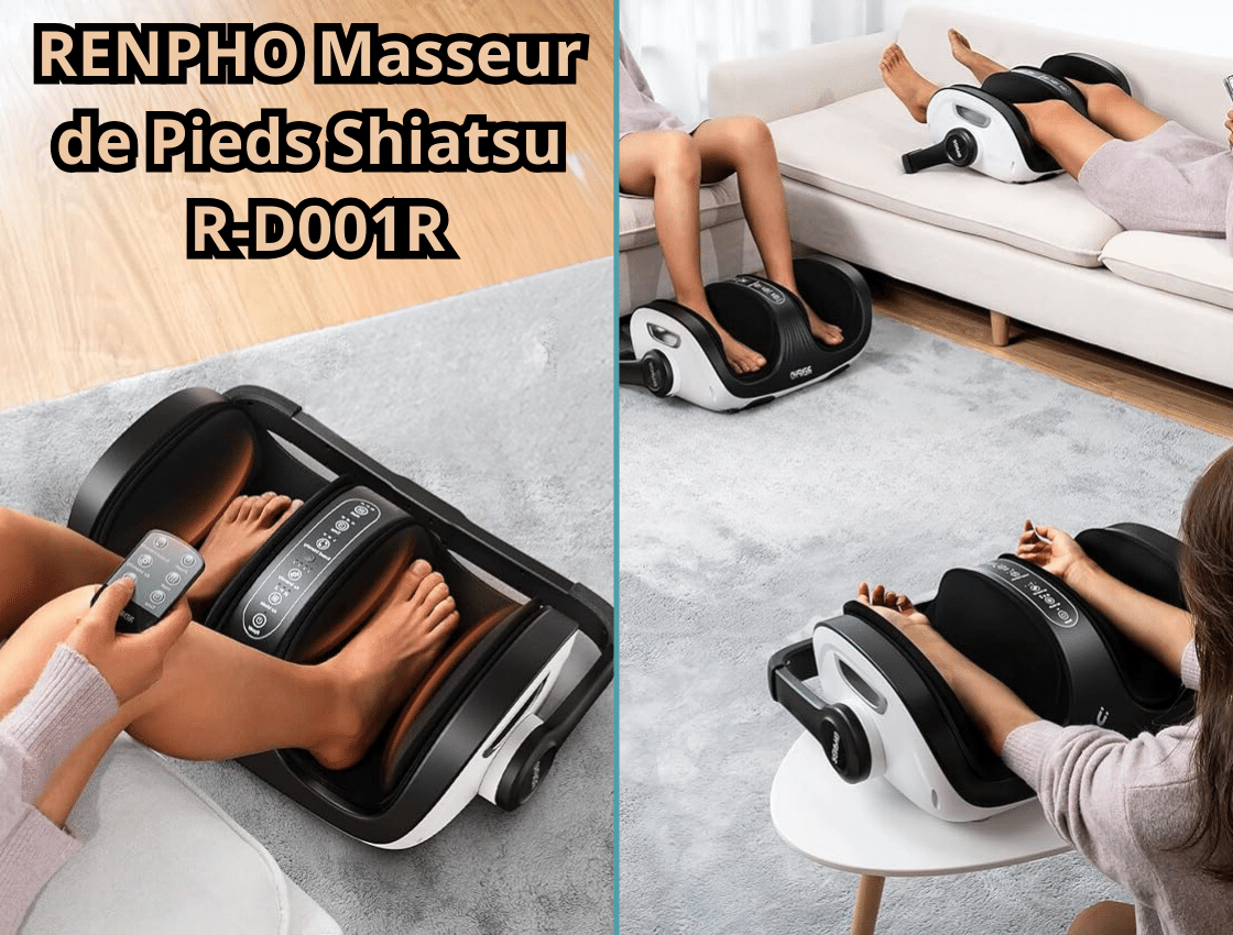 Rivera Masseur de Pieds 3 en 1