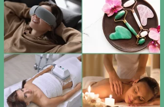 L'image montre les bienfaits que peuvent procurer les appareils de massage