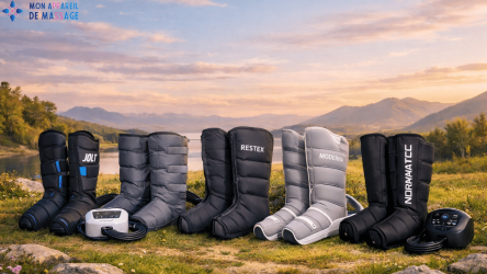 Ces 5 bottes de pressothérapie font la différence en 2026 (comparatif & avis)